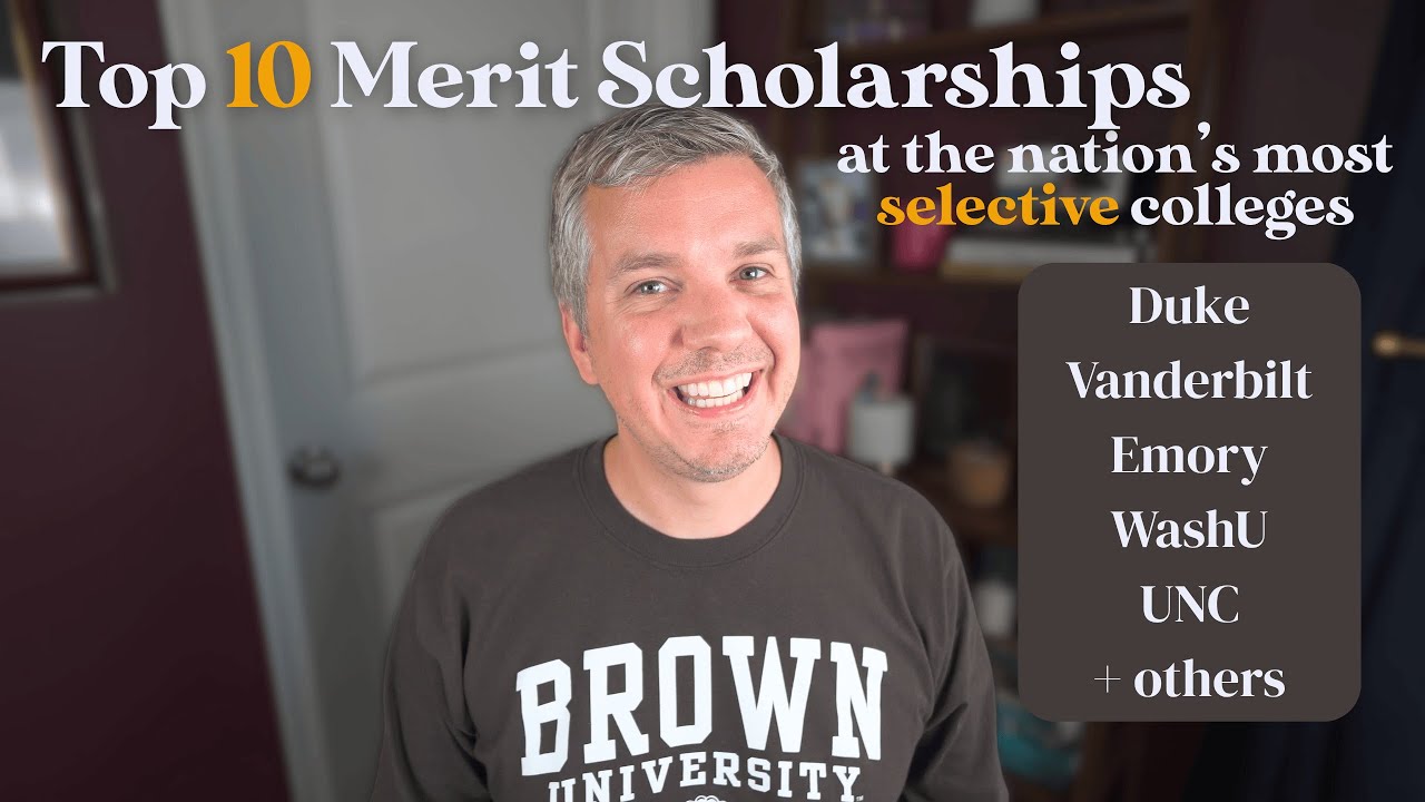 Earn Top Merit Scholarships at Highly Selective Colleges #scholarships #collegeadmissions