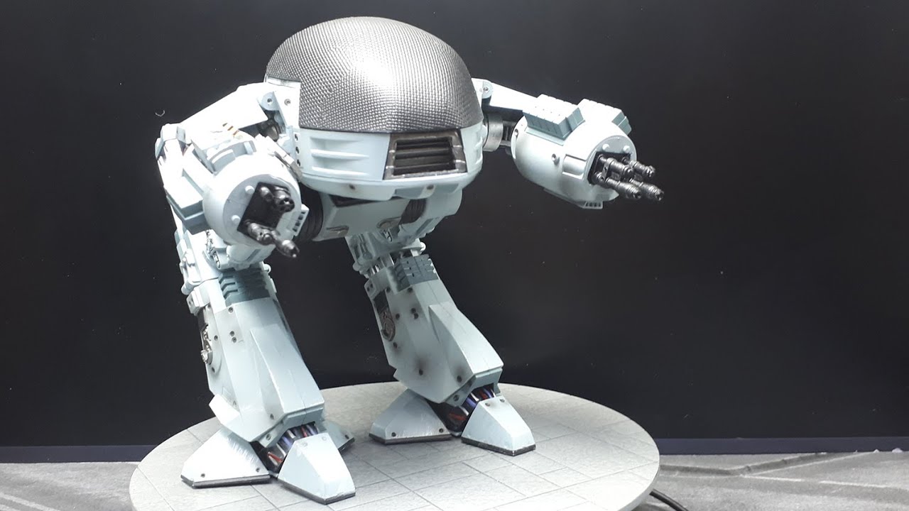 1/18 Robocop ED209 by Hiya Toys Exquisite Mini action figure