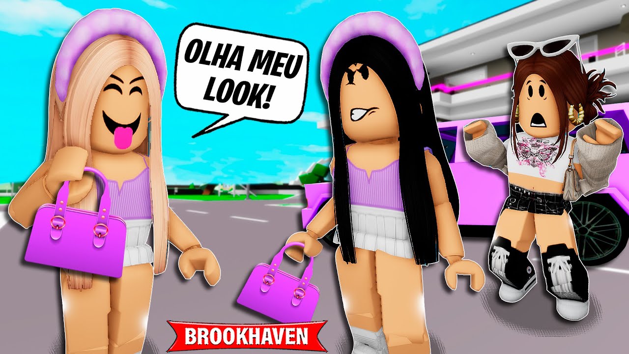 A MENINA TINHA uma VIZINHA INVEJOSA | Historinhas Brookhaven Roblox Bibi e Lud