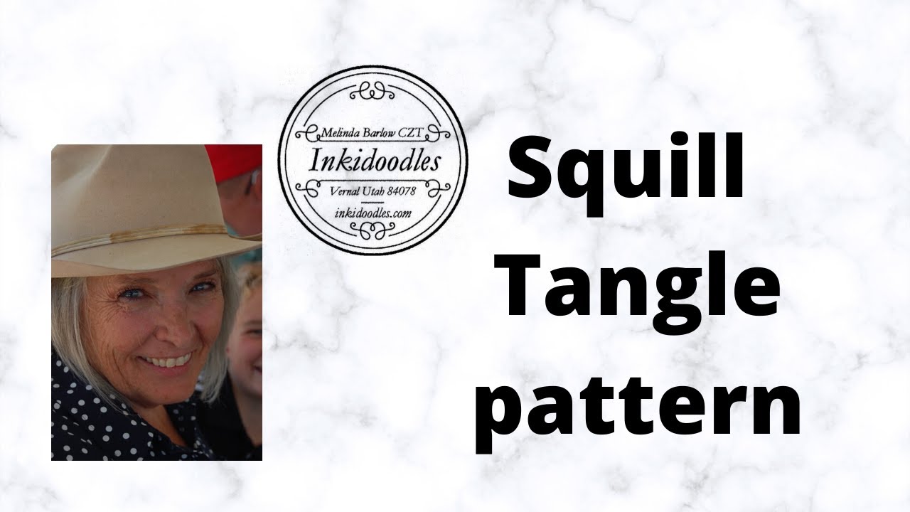 Squill Tangle Art Lesson 