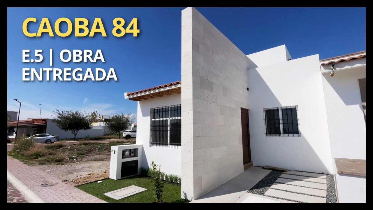 Caoba 84 | E.5 | Casa entregada 