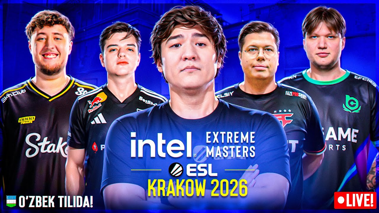 [UZ] 6-KUN | IEM Kraków 2026 Stage 2 | 3DMAX vs Vitality | BC GAME vs FaZe | NAVI vs FURIA