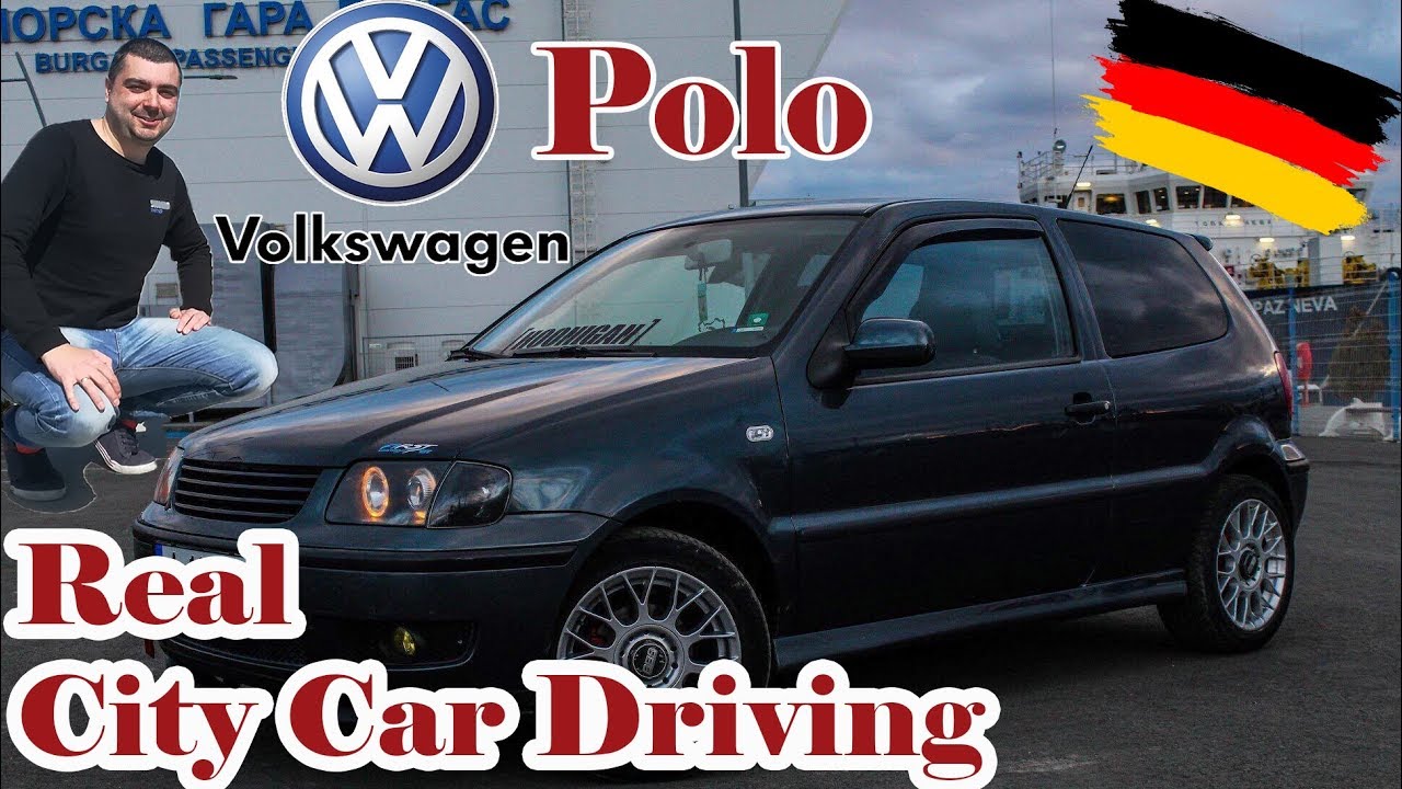 Volkswagen Polo /real city car driving/ POV #3