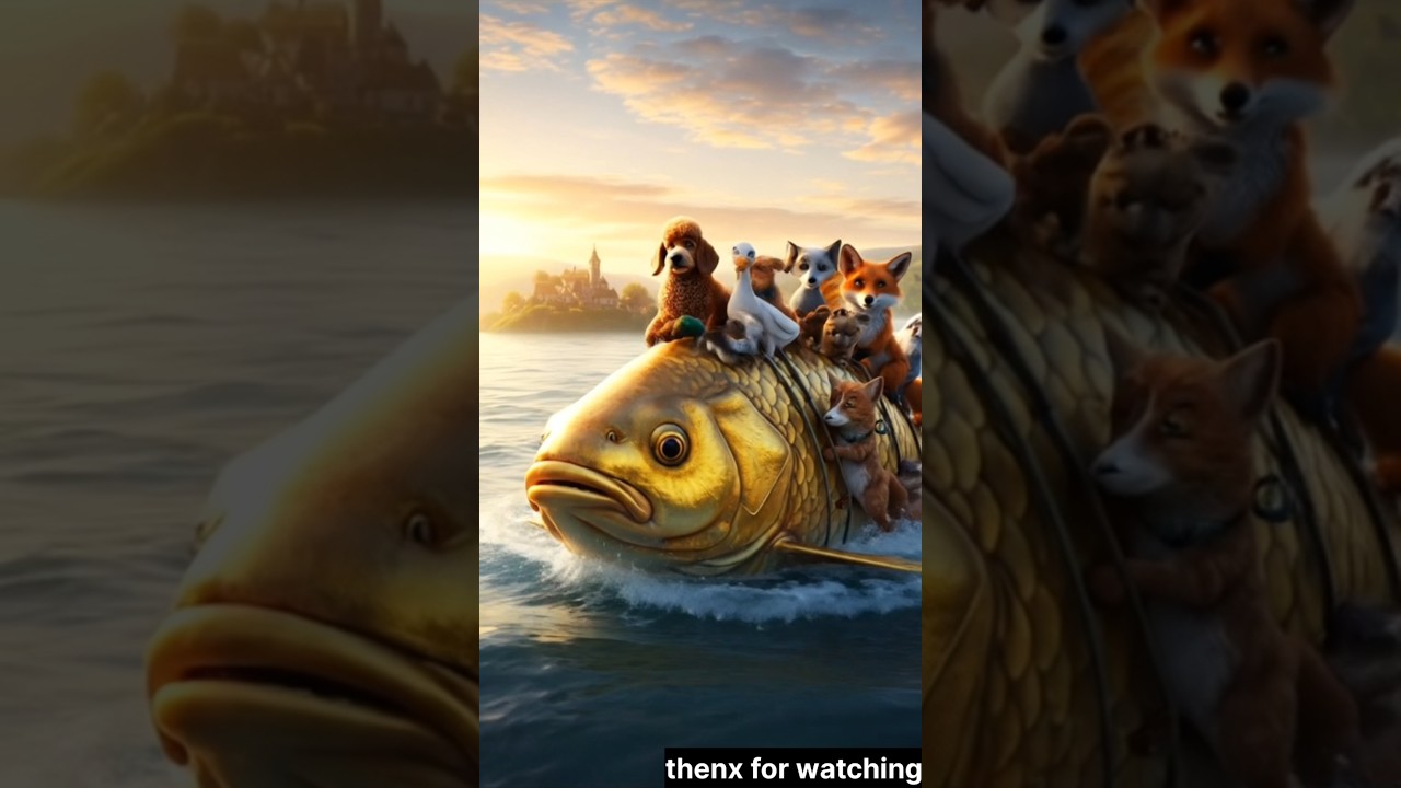 This Fish Became a Hero 🌊 | Animal Story Shorts