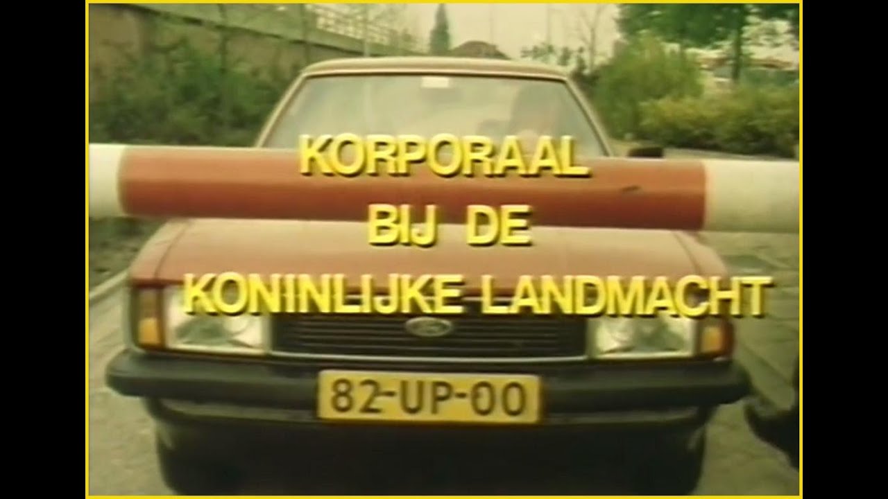 1984 Korporaal bij de Koninklijke Landmacht.