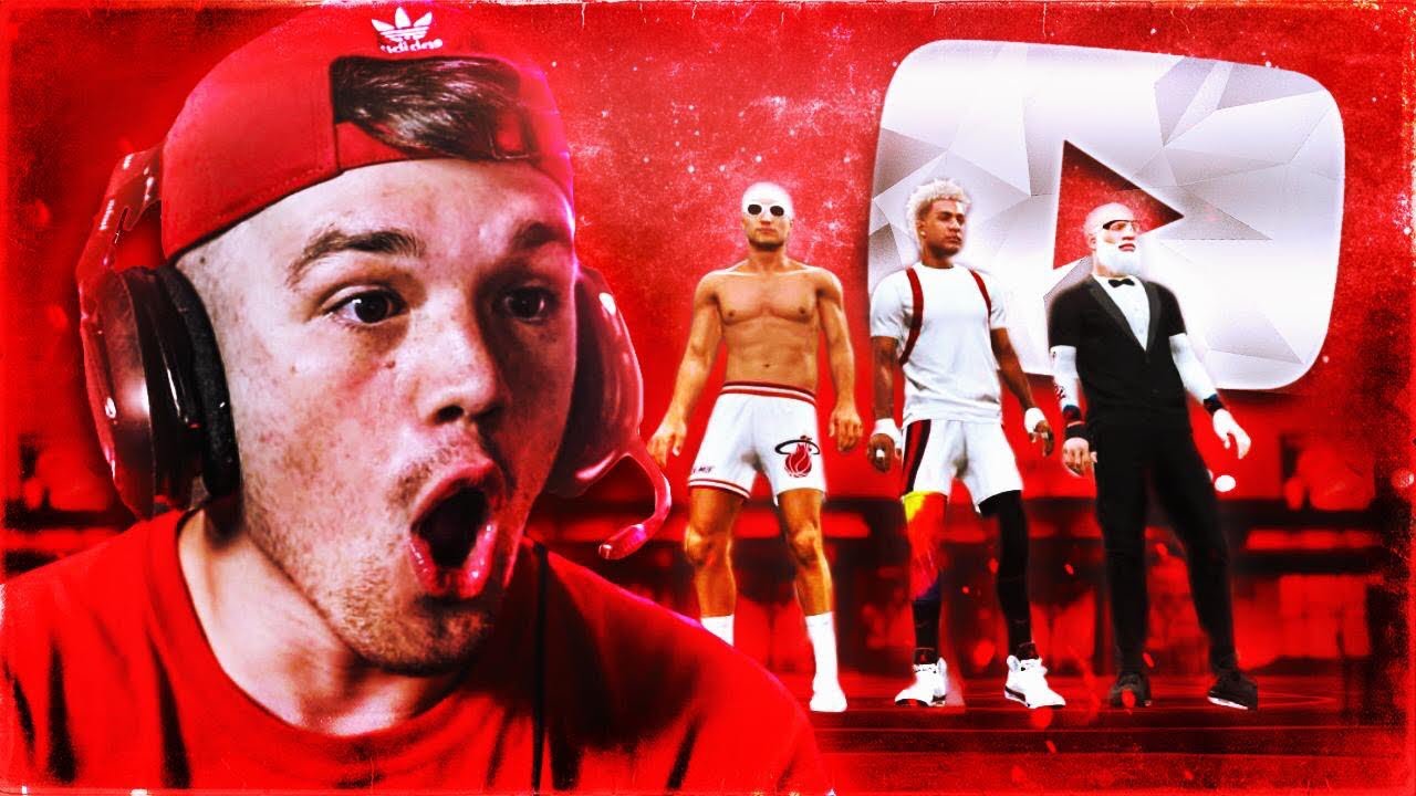 i created a team of youtube dribble gawds... ft. gman & lamonsta