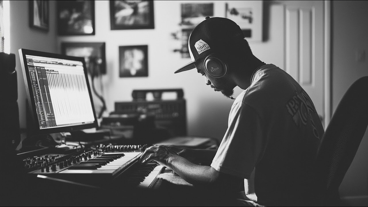 Raw Hip-Hop Energy: Old School Beats & Turntable Scratches