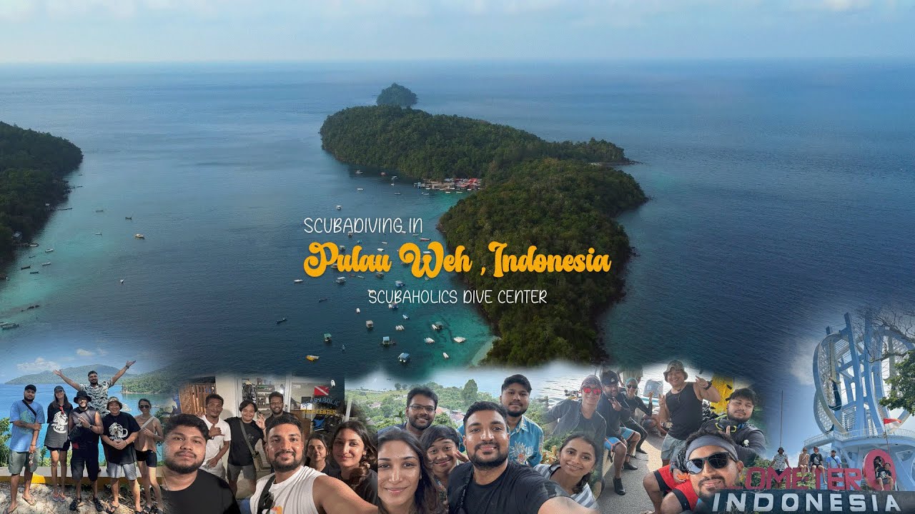 Scubadiving in Pulau Weh , Indonesia with my Chawtoot Divers @GoPro