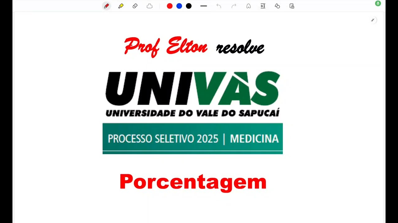 Univas 2025 - Med - Porcentagem - Em uma central de atendimento ao cliente, em certa semana,