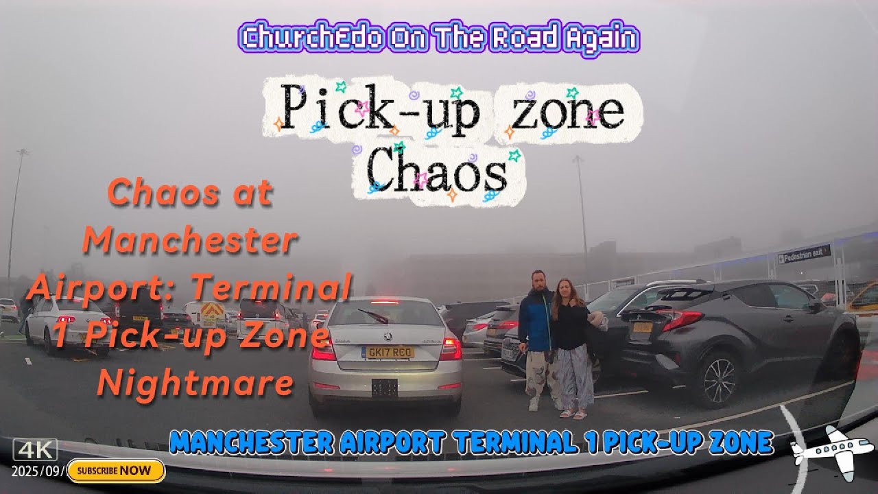 New Terminal 1 Pick-up Zone at Manchester Airport