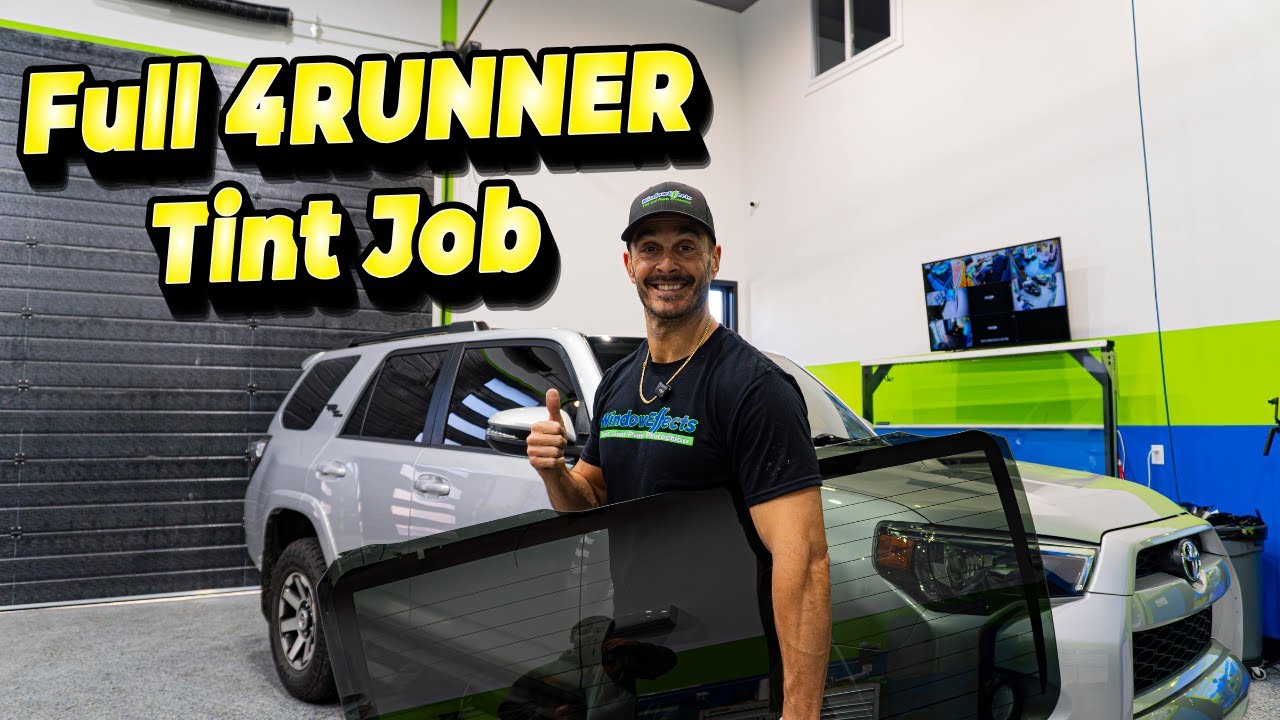 Full 4-Runner Tint | Removal and Install | WindowEffects