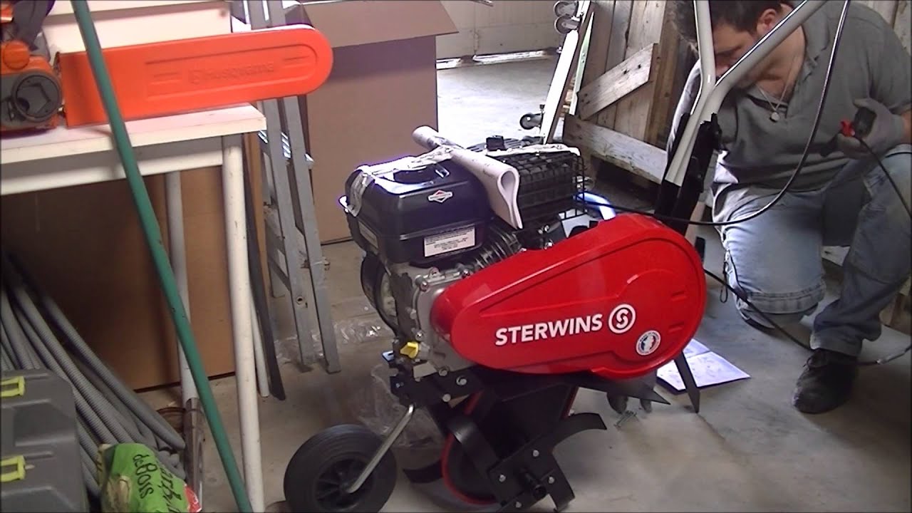 Motobineuse Sterwins B40 (openning)
