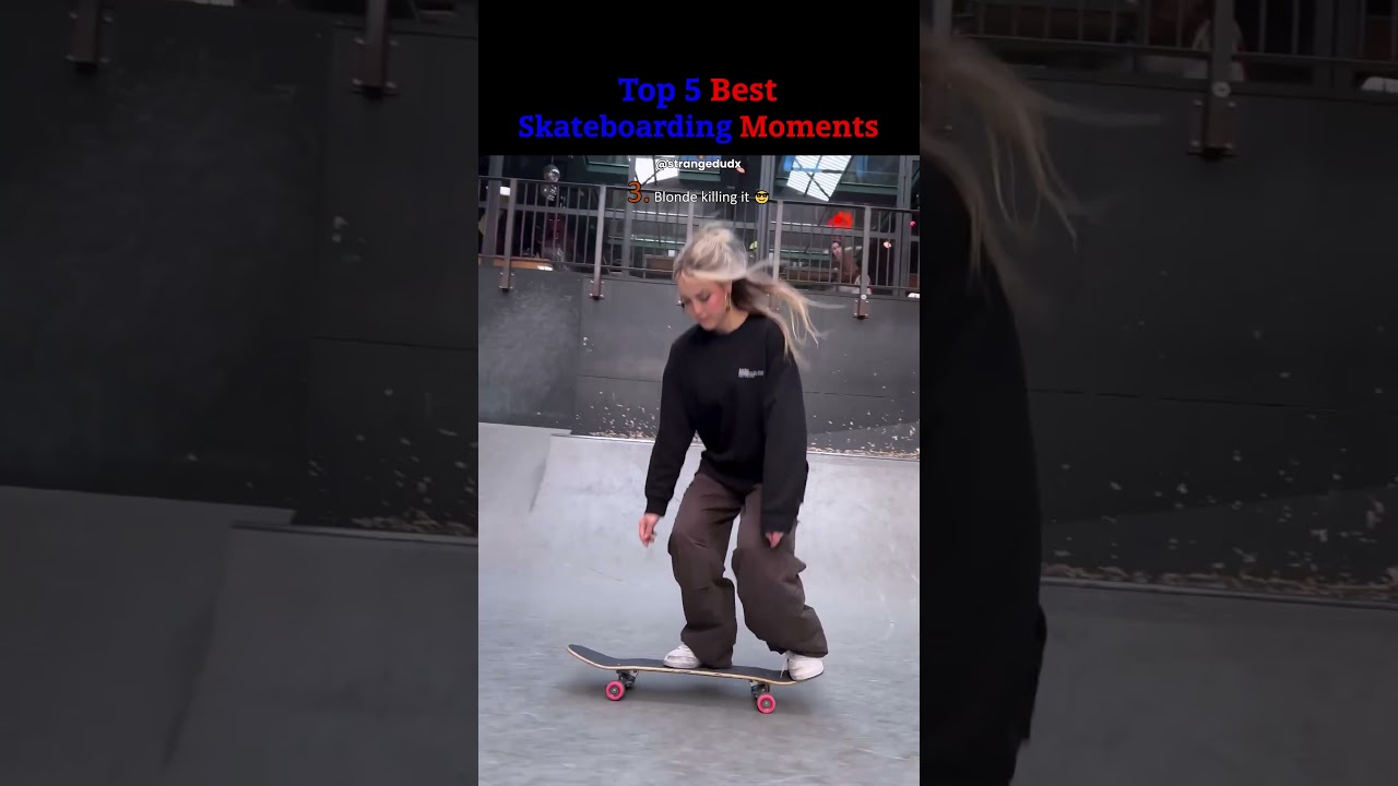 5 najlepszych moment&oacute;w na deskorolce 🛹 #skateboarding #top5 #best #tiktok