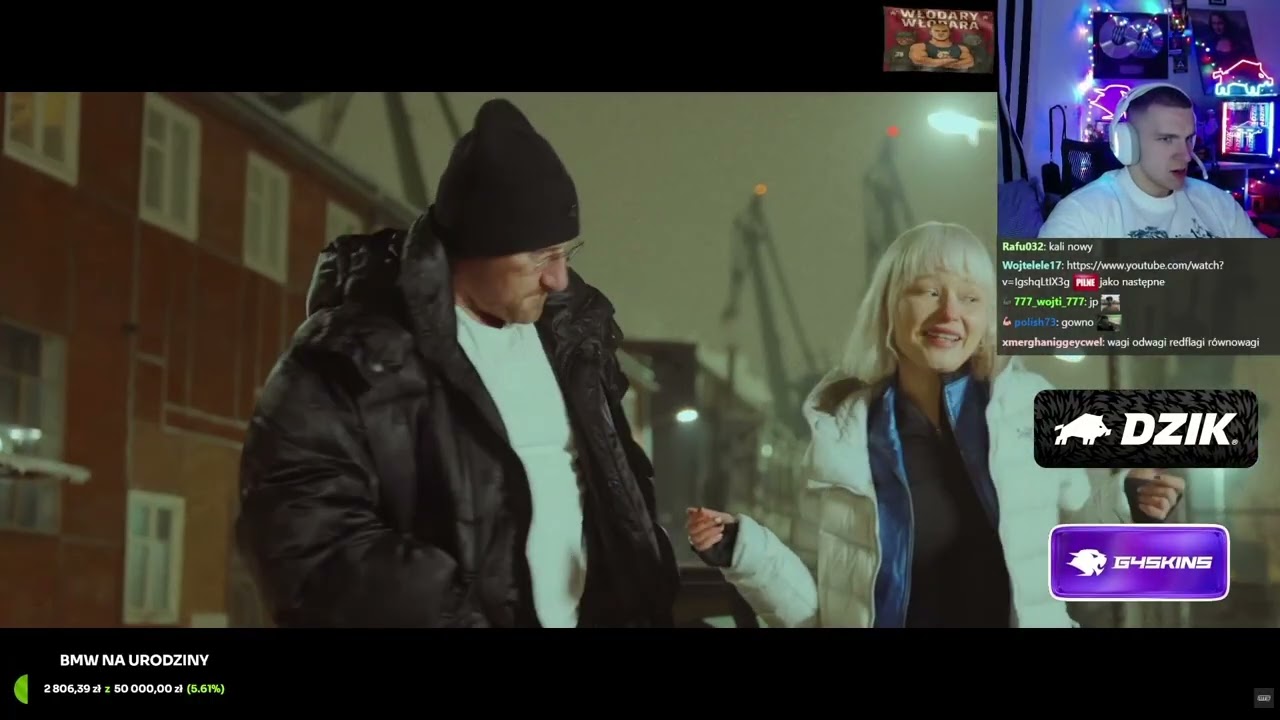 WŁODAR Reakcja na Kizo ft. Faustyna Maciejczuk - CALI W ZŁOCIE