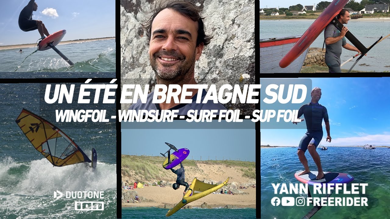 Un été en Bretagne sud - wingfoil - windsurf - surf foil - SUP foil