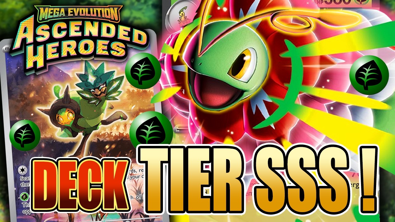 🌺Mega MEGANIUM ex Es el MEJOR STARTER! 🌿Pokemon TCG / Ascended Heroes