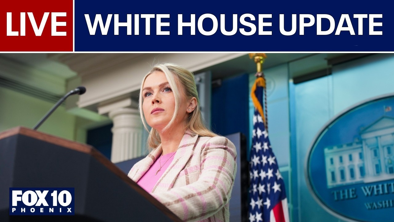 🔴 LIVE:  White House Press Secretary Karoline Leavitt holds press conference | FOX 10 Phoenix