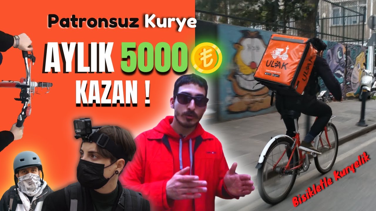 Bisikletle Kuryelik  | PATRONSUZ KURYE