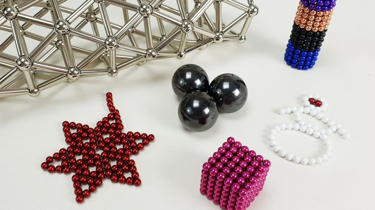 Christmas Tree made of Magnets | Magnetic Games