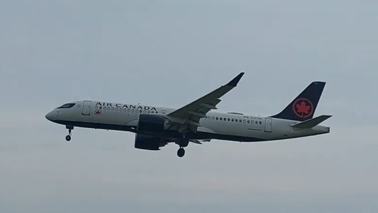 AIR CANADA Reg.  C-GTZS AIRBUS A220 300 FROM CHICAGO FLIGHT AC500