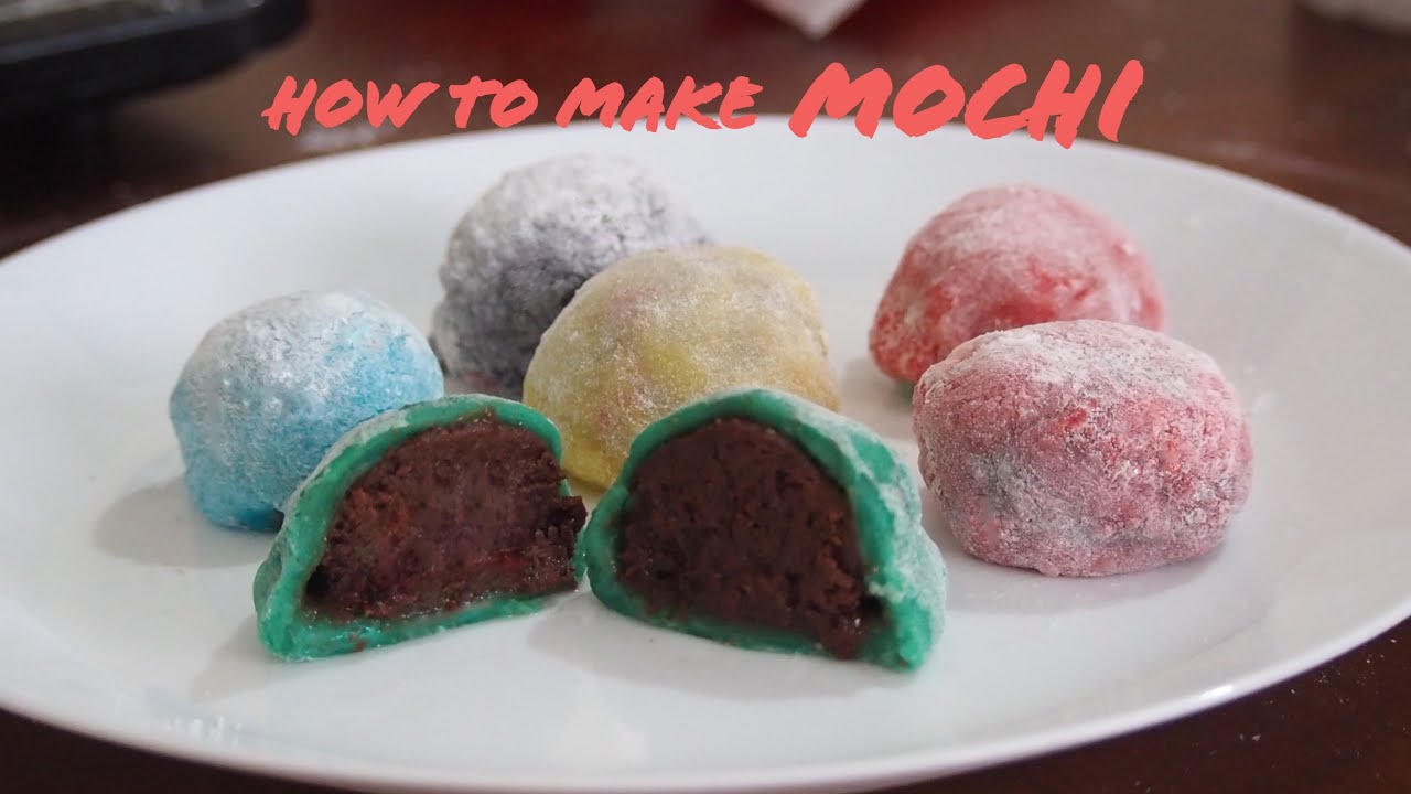 The easiest way to cook MOCHI at home || NO OVEN and NO STEAM MOCHI