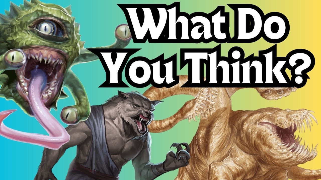 There Are Some WEIRD Choices in the New Monster Manual...