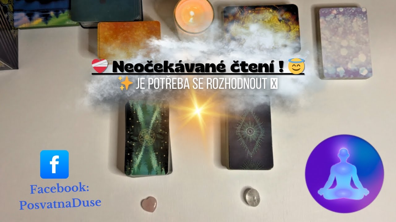 ✨ Nadčasový výklad ✨Je potřeba se rozhodnout ❤️🍀 #tarot #vykladkaret