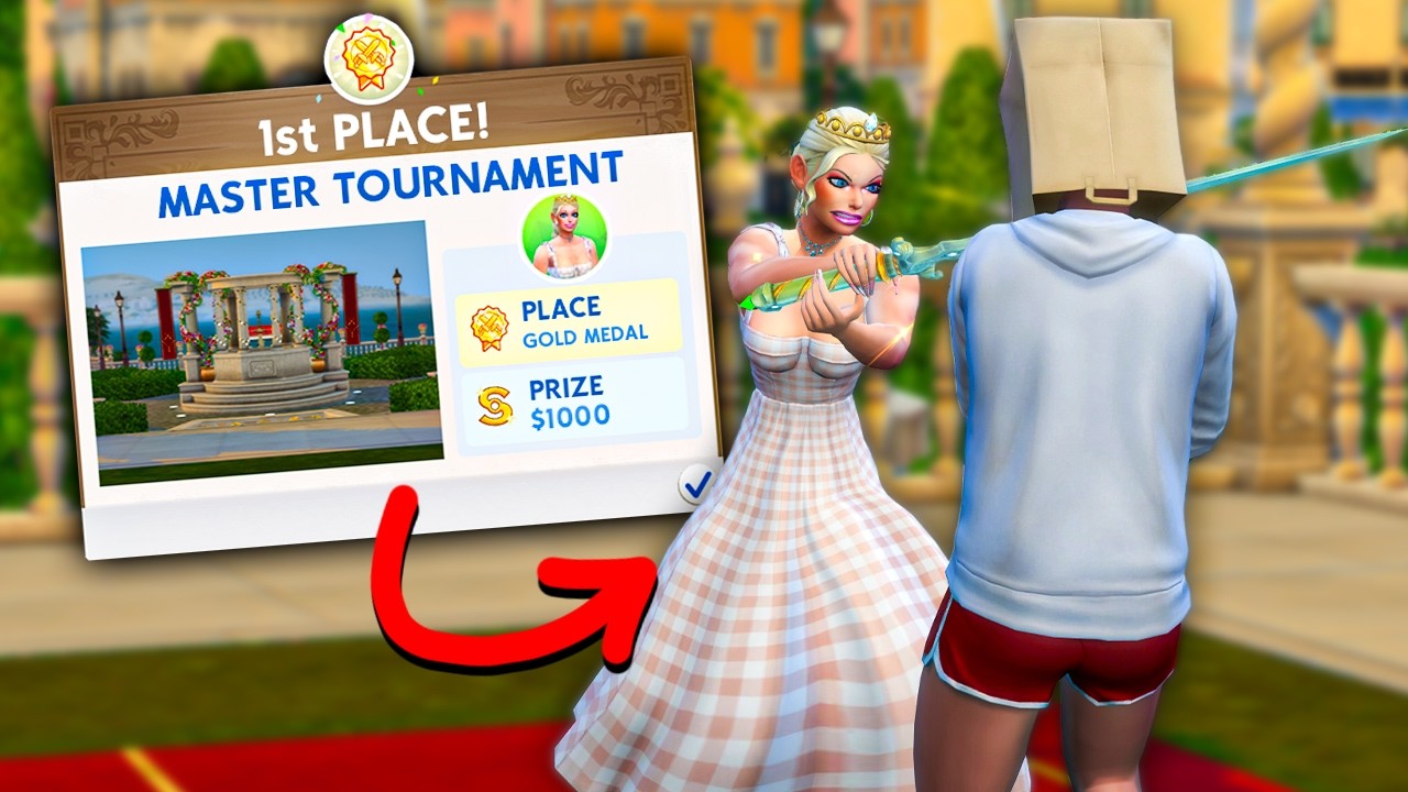 We completed The Sims 4 Royalty & Legacy