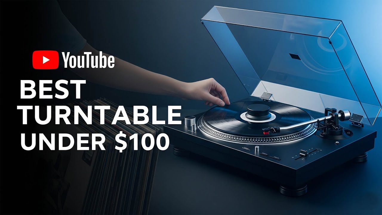 TOP 5 Best Turntable Under $100 2026 | Record player under $100 with Bluetooth