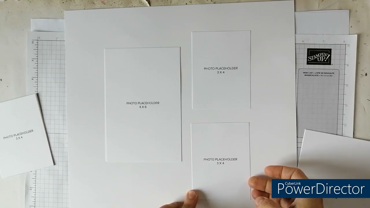 Présentation Kit de scrapbooking
