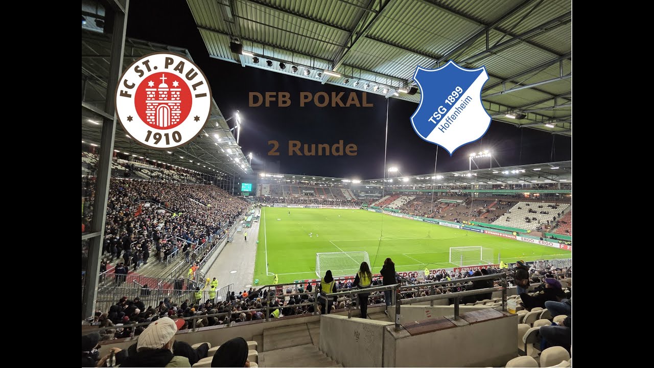 DFB Pokal 2024/25 / 2 Runde / FC.St.Pauli vs TSG Hoffenheim Impressionen 28.10.2025