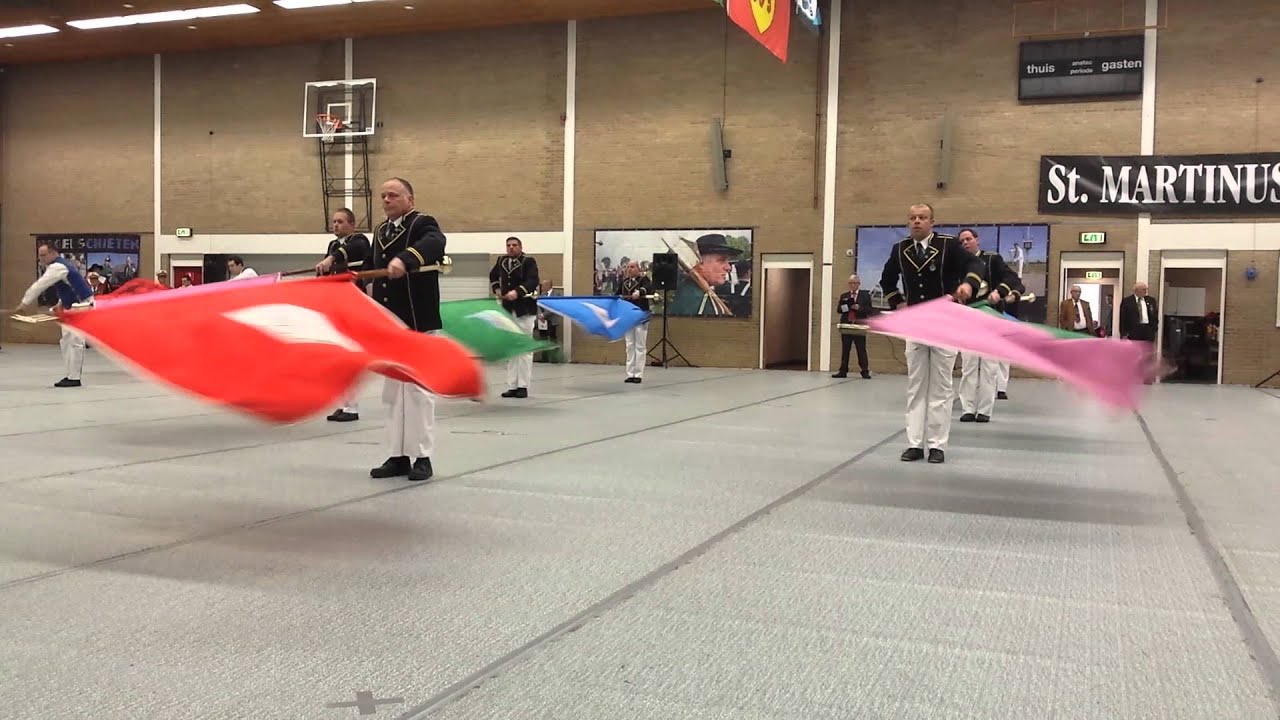 Schutterij 'De Eendracht' Ulft, Indoor Vendelen te Gaanderen.