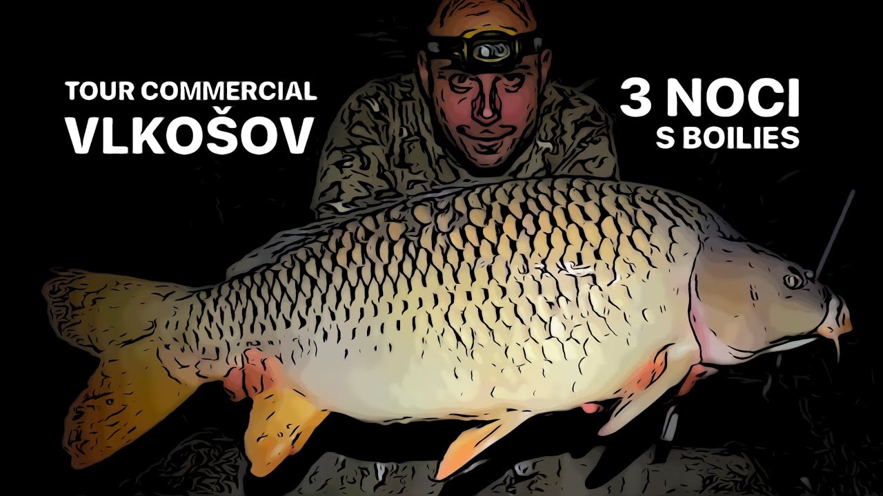 3 NOCI S BOILIES NA VLKOŠOVĚ - RYBAŘENÍ S KUBÁKEM - TOUR COMMERCIAL - Zase mě zachránil SCOPEX SQUID