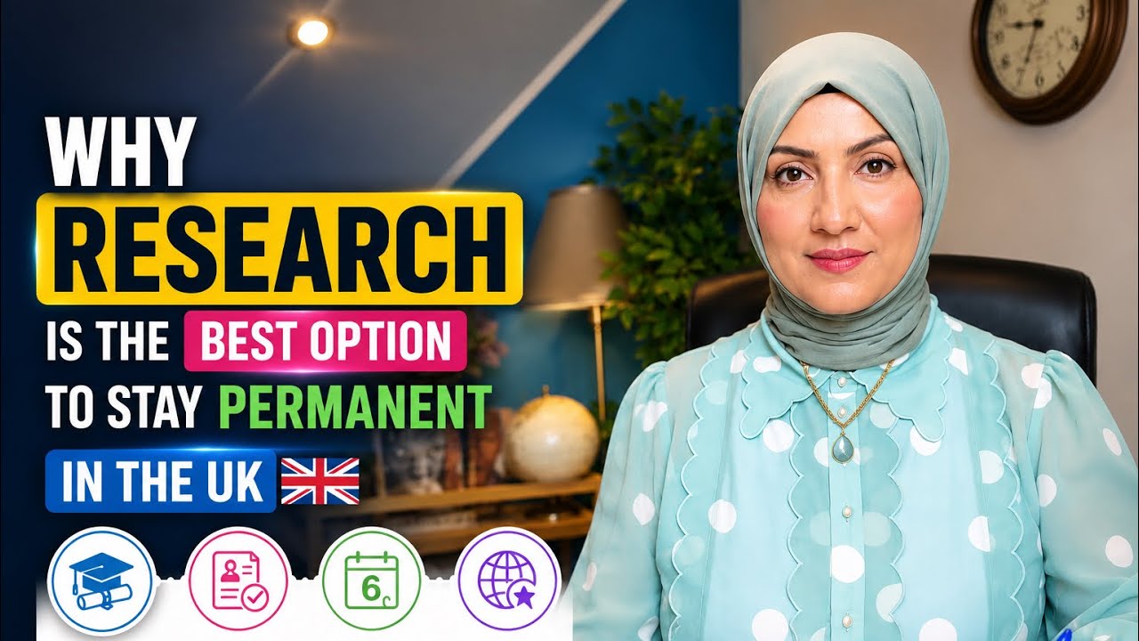 Why Research Is the BEST Study Route in the UK | PhD, PSW & Global Talent Visa Explained 🇬🇧