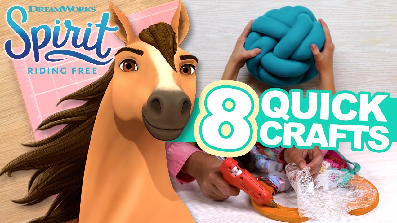 8 Spirit Riding Free QUICK CRAFTS! | SPIRIT RIDING FREE