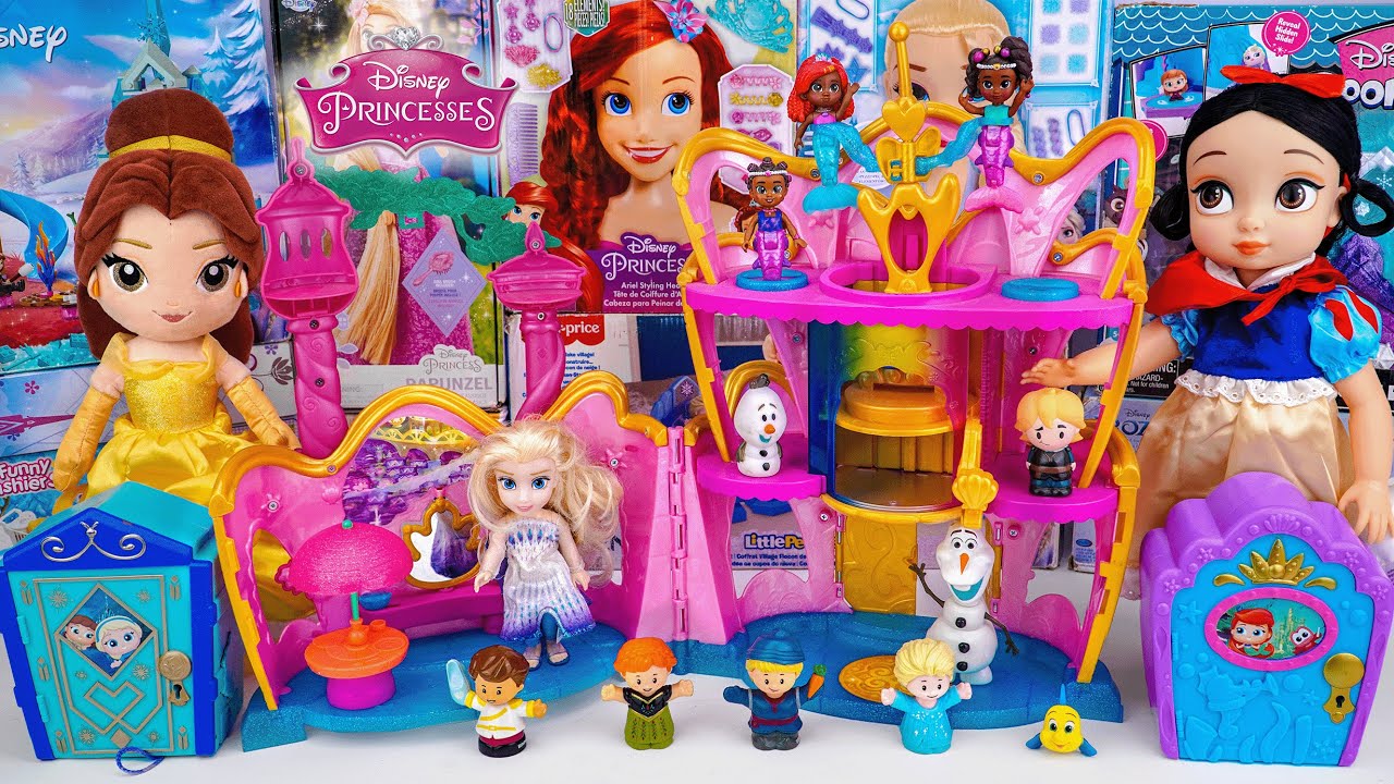 Unboxing Princess Ariel Toys Series🧜 | Ariel's Deluxe Atlantica Palace Playset | Disney Toys Review