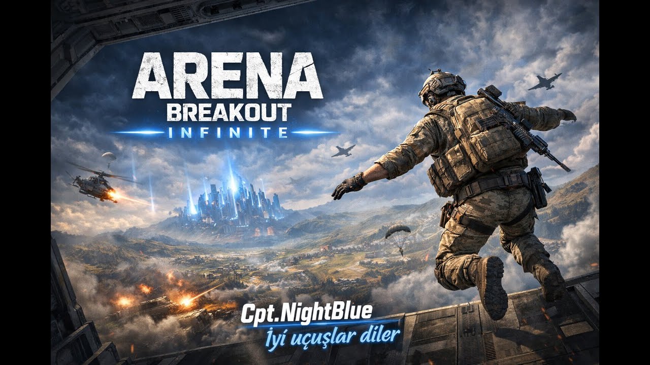CpT.NightTBlue İyi uçuşlar diler -U191-Airport-Arena Breakout İnfinite TR - Cpt.DrNİghTBlue