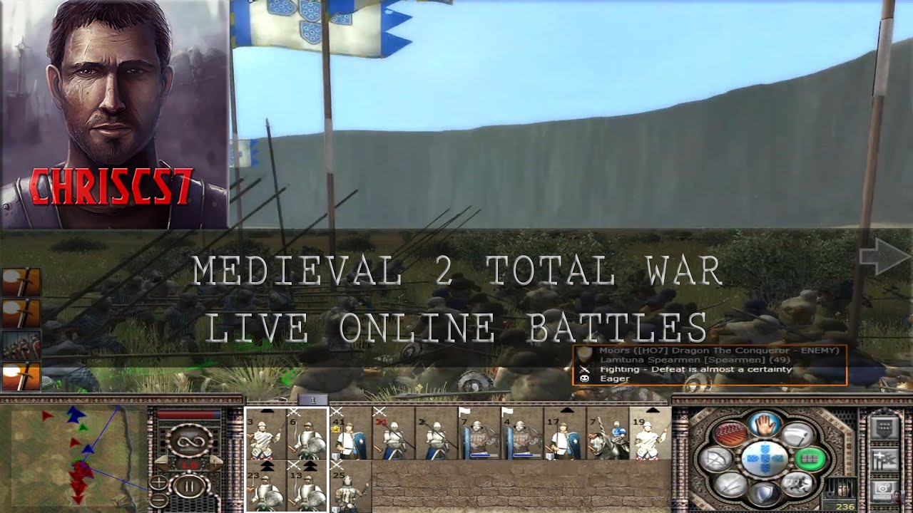 🔴Crusaders Mod The Revenge. 2 3vs3 victories !!!  ~ Medieval 2 Total War Online Battles