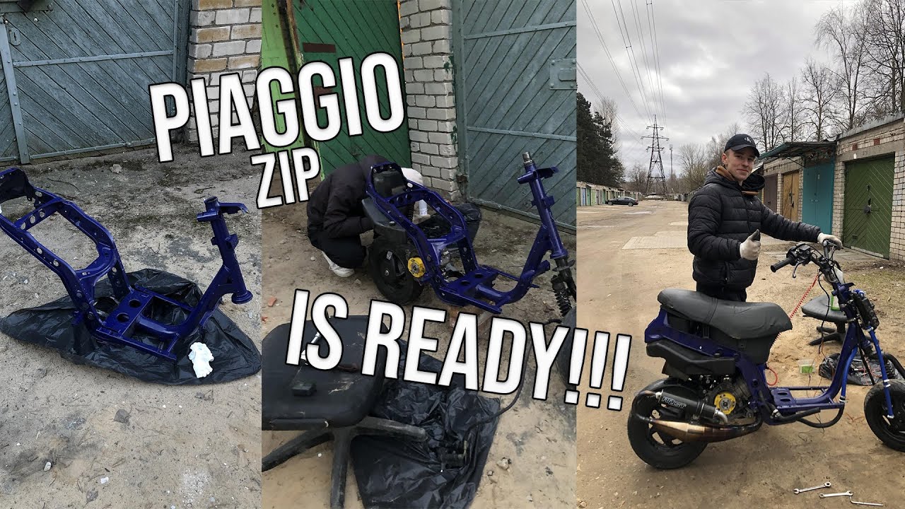 PIAGGIO RACING ZIP IS READY!