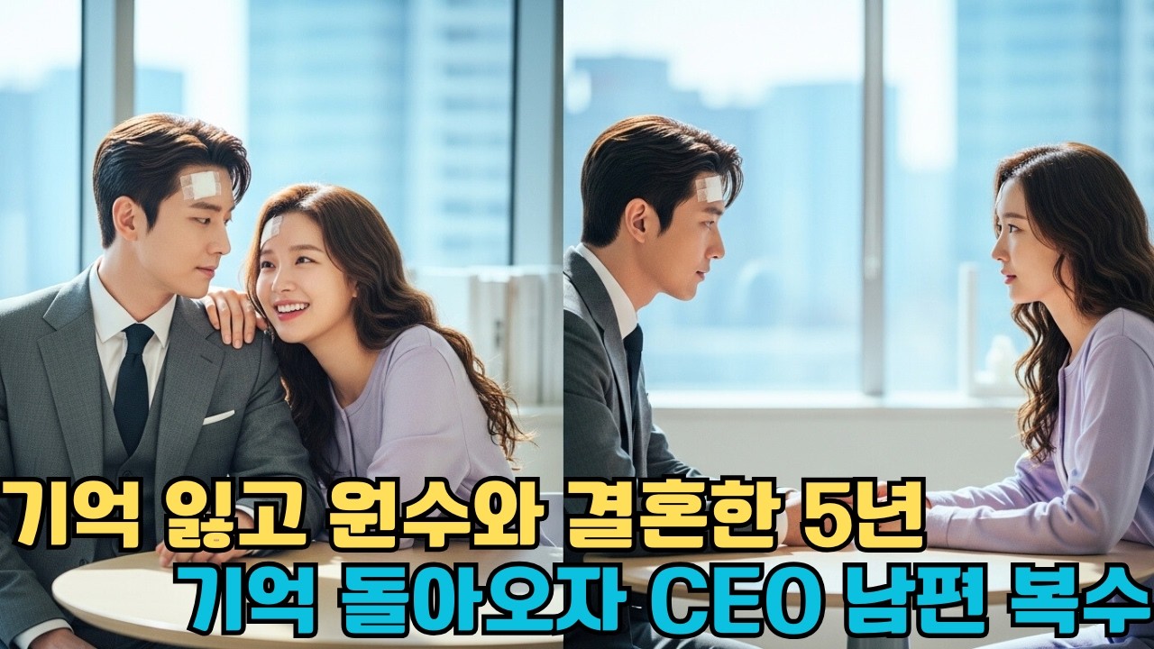 [ 사연 ] 기억상실증에 걸려 원수와 사랑에 빠졌던 5년... 모든 기억이 돌아온 그녀가 라이벌 CEO 남편을 향해 짜릿한 복수를 시작하다! #사이다 #복수