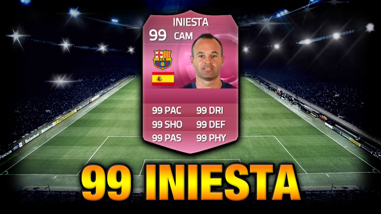 FIFA 15 - 99 RATED INIESTA