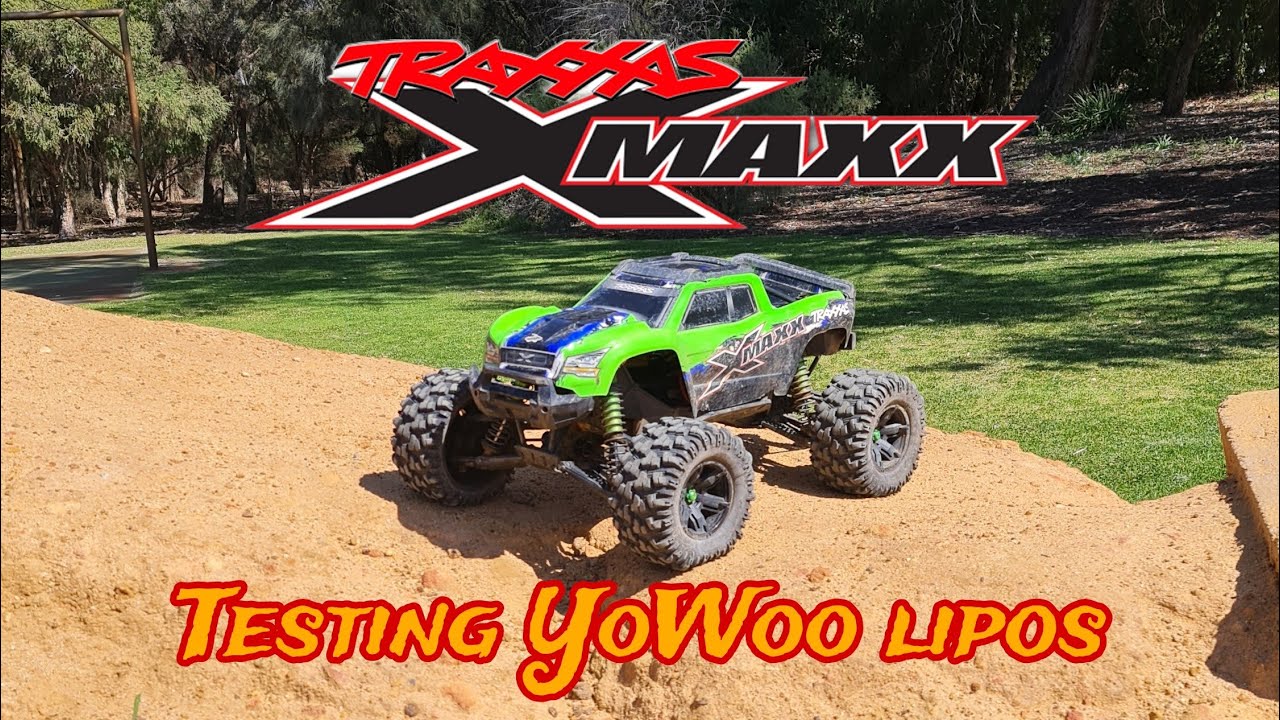 Traxxas Xmaxx Testing Yowoo Graphene lipos