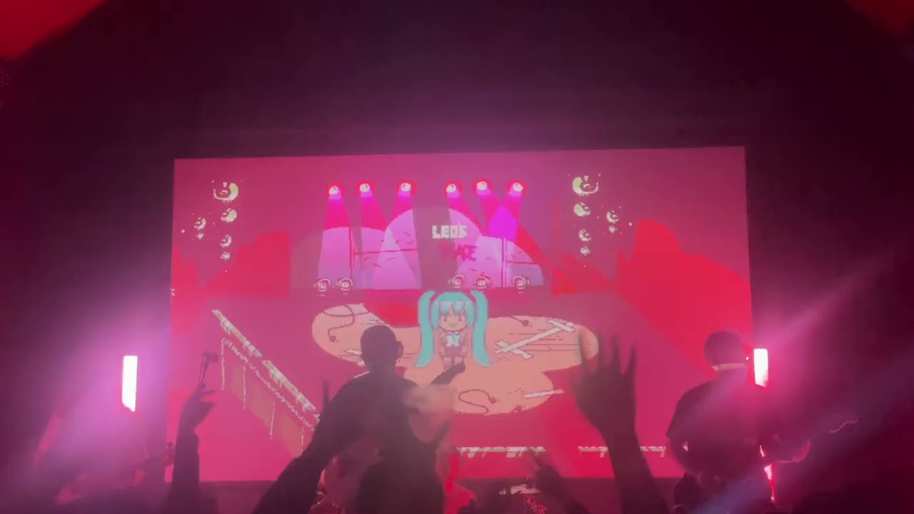 black sheep - metric (anamanaguchi cover) feat. miku live