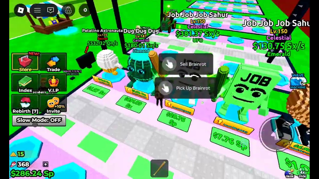 Me and my friend traded in escape a tsumani for brainrots and I got 2 op brainrots
