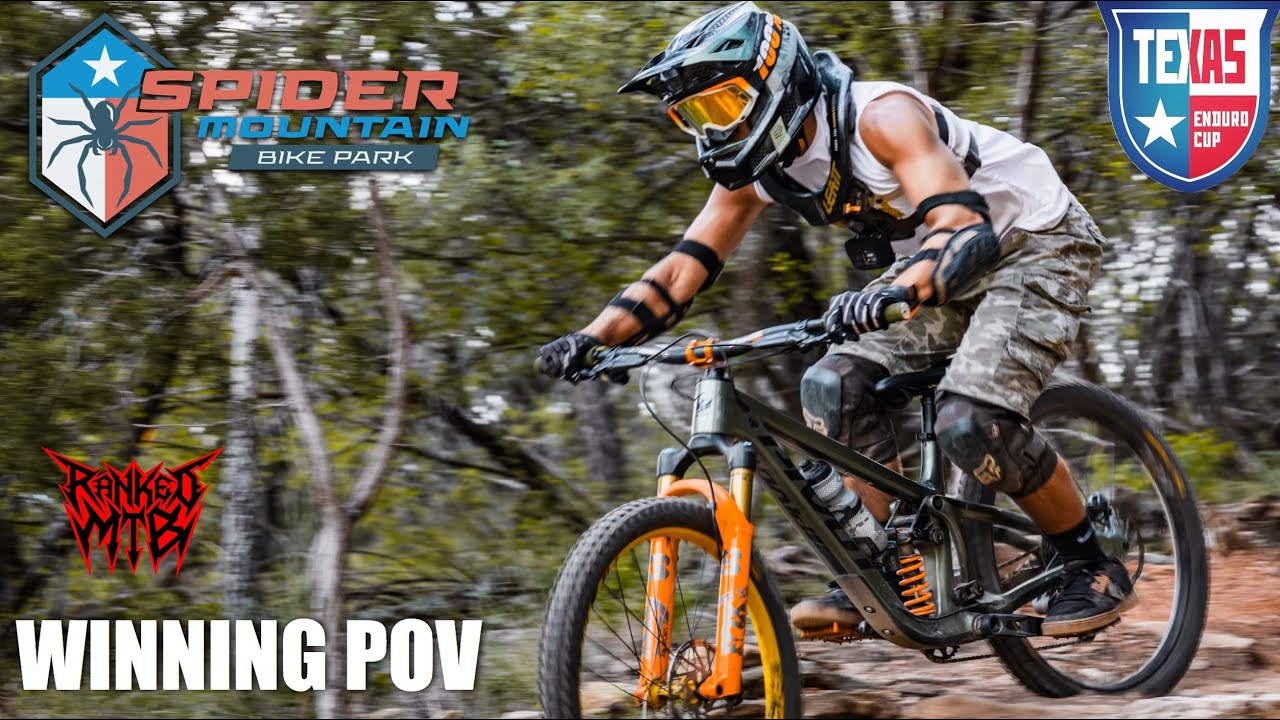 POV | Winning Runs from Spider Mountain Enduro Race 2024 - 1st Place Pro