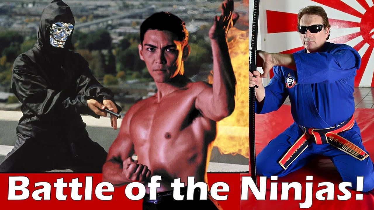 Frank Dux Challenged to a Fight by the Silver Masked Ninja (Steven Lambert) / Battle of the Ninjas!