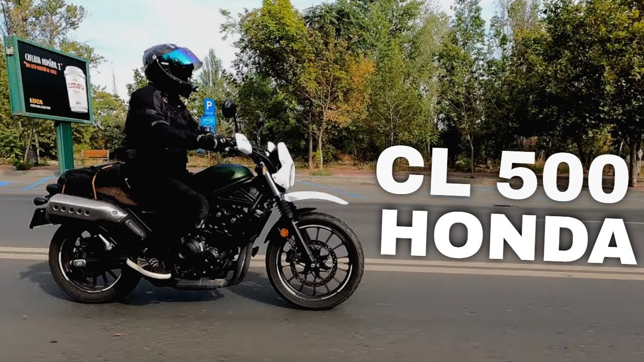 Honda CL500 - este absolut geniala! Dar nu pentru motive evidente.