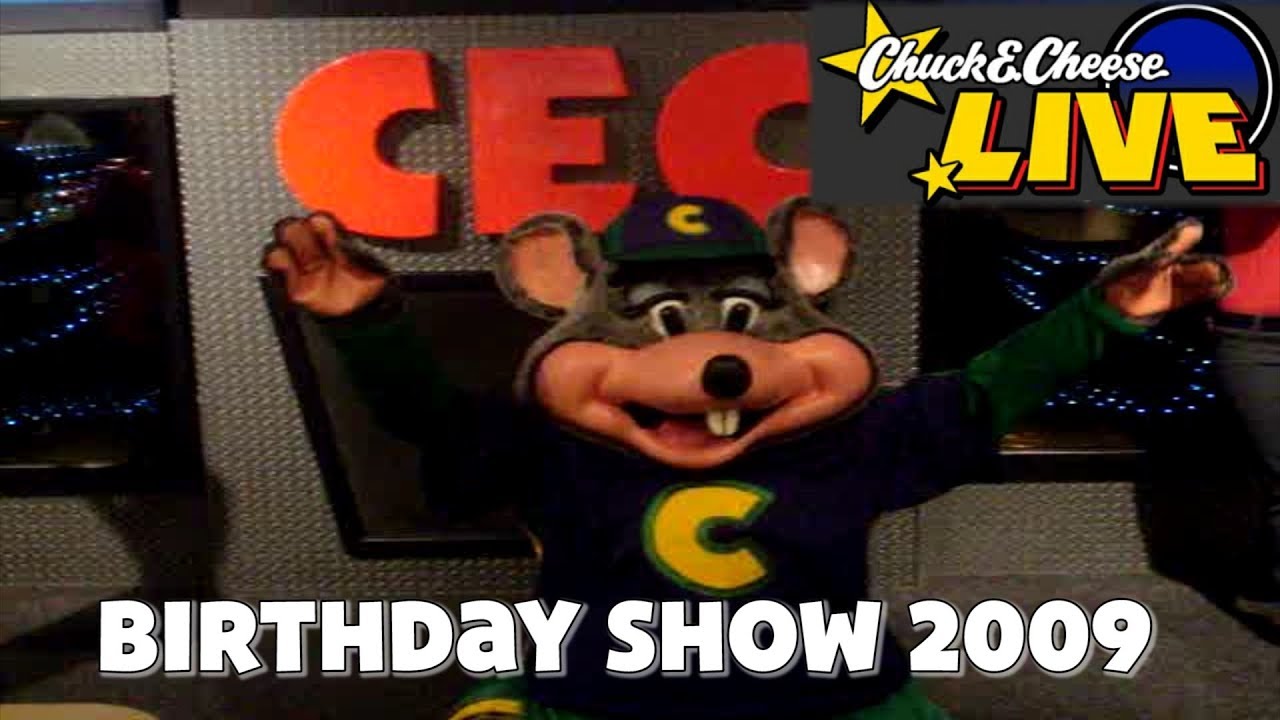 Chuck E. Cheese's — шоу ко дню рождения 2009