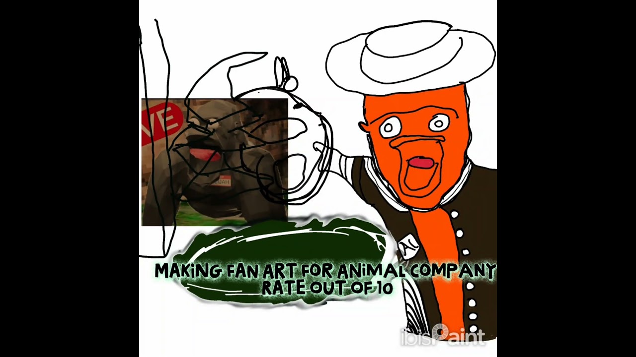 Making AC Fan Art #animalcompany #vr #art #artwork