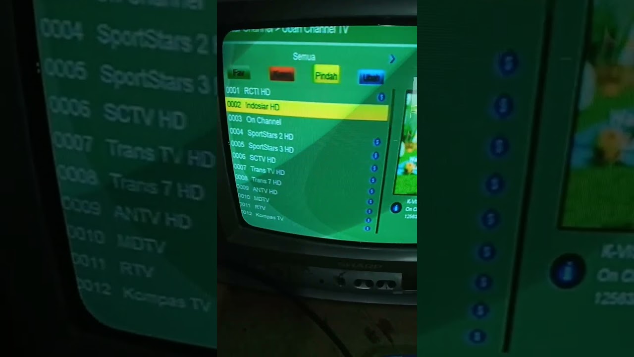 Cara menyusun chanel di reciver k vision bromo c2000